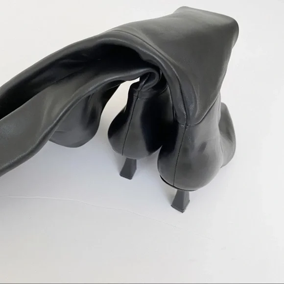 Marc Fisher black HALLIE BOOT - Picture 7 of 14